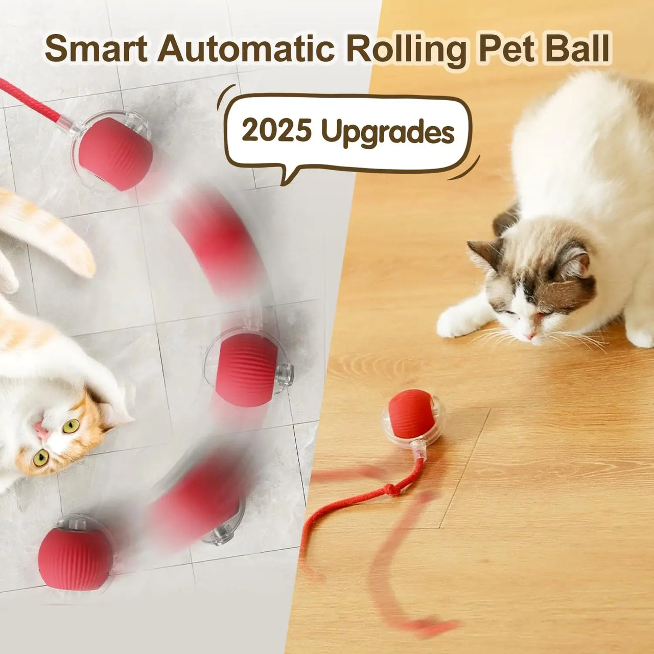 Rollraptor Interactive Pet Toy Ball