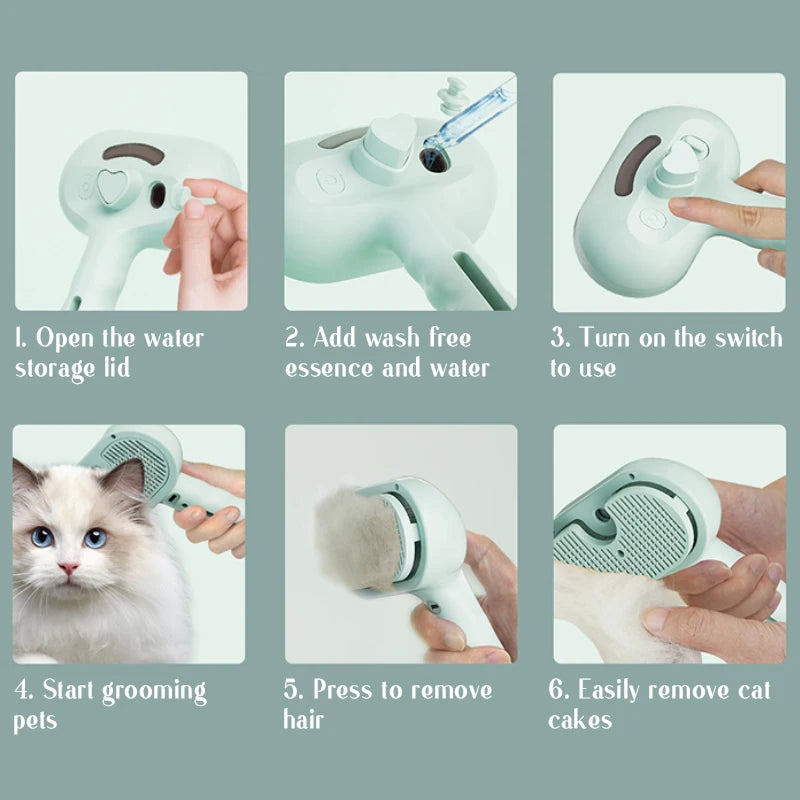 Steam Pet Comb
