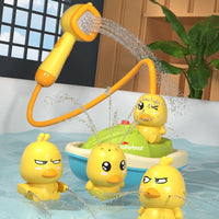 Cute Duck Bathtub Boat Toy