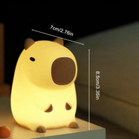 Cute Capybara Led Night Light